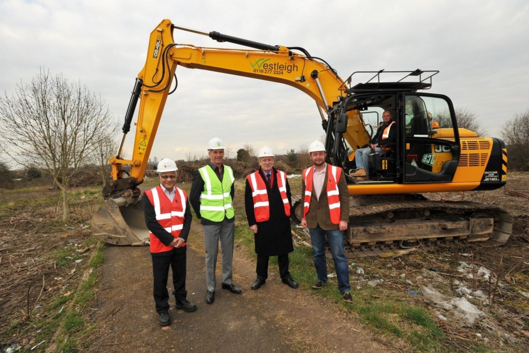 Green homes for Saffron Lane Work is starting on Heathcott Road off Saffron Lane Leicester